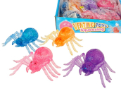 Gniotki żelowe pająki 6szt.